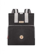 Colibro Geanta atasabila de carucior cu 10 buzunare si bretele reglabile 36 x 30 x 15 cm Pop Onyx