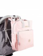 Colibro Geanta atasabila de carucior cu bretele reglabile si 10 buzunare Pop 36 x 30 x 15 cm Flamingo