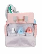 Colibro Geanta atasabila de carucior cu bretele reglabile si 10 buzunare Pop 36 x 30 x 15 cm Flamingo