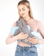 Colibro Marsupiu ergonomic 6 in 1 Honey cu scaun detasabil Curelele late si confortabile Baza ergonomica rigida Curele late si ajustabile Cool