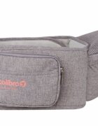 Colibro Marsupiu ergonomic 6 in 1 Honey cu scaun detasabil Curelele late si confortabile Baza ergonomica rigida Curele late si ajustabile Dove