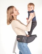 Colibro Marsupiu ergonomic 6 in 1 Honey cu scaun detasabil Curelele late si confortabile Baza ergonomica rigida Curele late si ajustabile Onyx