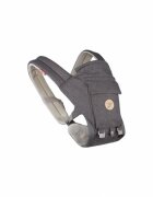 Colibro Marsupiu ergonomic 6 in 1 Honey cu scaun detasabil Curelele late si confortabile Baza ergonomica rigida Curele late si ajustabile Onyx