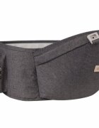 Colibro Marsupiu ergonomic 6 in 1 Honey cu scaun detasabil Curelele late si confortabile Baza ergonomica rigida Curele late si ajustabile Onyx