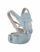 Colibro Marsupiu ergonomic 6 in 1 Honey cu scaun detasabil Curelele late si confortabile Baza ergonomica rigida Curele late si ajustabile Sky