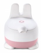 Colibro Olita cu capac si insertie detasabile cu picioruse stabile antiderapante 26 x 31 x 18 cm Iepurasul Nuki Rose