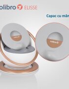 Colibro Olita pentru copii Elisse Premium prevazuta cu spatar capac si baza aderenta sezut moale vas interior detasabil Copper