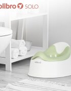 Colibro Olita pentru copii Solo cu vas colector detasabil forma ergonomica picioare stabilizatoare din cauciuc Cloud Green