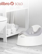 Colibro Olita pentru copii Solo cu vas colector detasabil forma ergonomica picioare stabilizatoare din cauciuc Cloud Grey