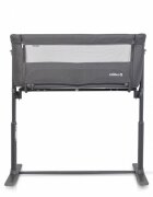 Colibro Patut Co-Sleeper 2 in 1 pentru copii Nap Bassinet cu saltea inclusa inaltime reglabila pe 9 nivele si unghi de inclinare de 30 de grade dimensiuni 90 x 58 cm Onyx