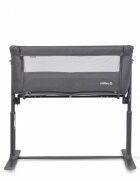 Colibro Patut Co-Sleeper 2 in 1 pentru copii Nap Bassinet cu saltea inclusa inaltime reglabila pe 9 nivele si unghi de inclinare de 30 de grade dimensiuni 90 x 58 cm Onyx