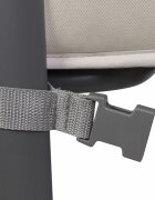 Colibro Patut Co-Sleeper 2 in 1 pentru copii Nap Bassinet cu saltea inclusa inaltime reglabila pe 9 nivele si unghi de inclinare de 30 de grade dimensiuni 90 x 58 cm Taupe