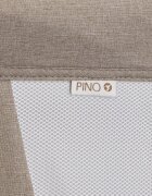 Colibro Patut nou nascut Pino Natural 90x53 cm cu saltea si protectie contra insectelor picioare de lemn