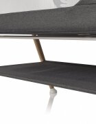 Colibro Patut nou nascut Pino Onyx 90x53 cm cu saltea si protectie contra insectelor picioare de lemn