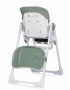 Colibro Scaun de masa multifunctional 2 in 1 pliabil reglabil pe inaltime cu Centura de siguranta si 2 tavite de servire Noto Agava
