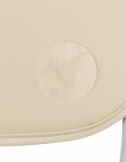 Colibro Scaun de masa multifunctional 2 in 1 pliabil reglabil pe inaltime cu Centura de siguranta si 2 tavite de servire Noto Almond