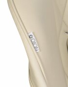 Colibro Scaun de masa multifunctional 2 in 1 pliabil reglabil pe inaltime cu Centura de siguranta si 2 tavite de servire Noto Almond