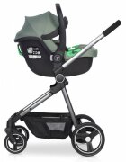 Colibro Scoica auto Petit i-Size omologata R129 cu tetiera reglabila copertina ajustabila maner de transport ajustabil pentru copii intre 40-87 cm sau 0-13 kg Pine