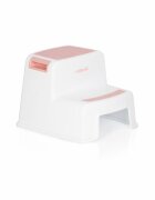 Colibro Treapta dubla multifunctionala Step Two cu suprafata si baza antialunecare 6 x 32 x 27 cm Crystal