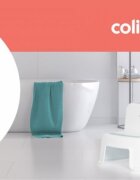 Colibro Treapta inaltatoare dubla multifunctionala Step Two cu suprafata si baza antialunecare Cool 36 x 32 x 27 cm