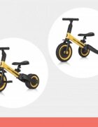 Colibro Tricicleta pentru copii Tremix banana Ride On transformabila 4 in 1 cu scaun reglabil roti din cauciuc pana la 25 kg