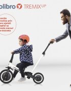 Colibro Tricicleta pentru copii Tremix Up Rose Ride On 5 in 1 transformabila cu maner scaun reglabil pe inaltime maner detasabil