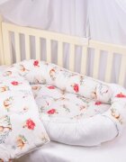 Confort Family Babynest model flori de bumbac 0-12 luni