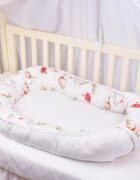 Confort Family Babynest model flori de bumbac 0-12 luni