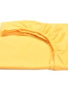Confort Family Cearsaf pat 90x200x10 cm bumbac model galben