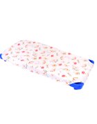 Confort Family Cearsaf patut gradinita si cresa stivuibil bumbac model flori de bumbac