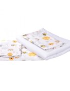 Confort Family Lenjerie 5 piese patut 120x60 cm bumbac model Albinute
