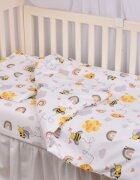 Confort Family Lenjerie 6 piese patut 120x60 cm bumbac model Albinute