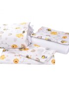 Confort Family Lenjerie 6 piese patut 120x60 cm bumbac model Albinute
