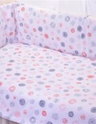 Confort Family Lenjerie 6 piese patut 120x60 cm bumbac model Ghemotoace