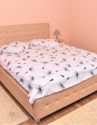 Confort Family Lenjerie din bumbac pentru pat dublu model papadii