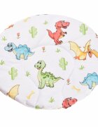 Confort Family Pernuta plata rotunda 30x30 cm bumbac model dinozauri