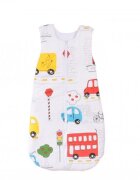 Confort Family Saculet de dormit gros model masinute colorate 0-6 luni