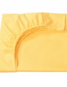 Confort Family Set 2 cearsafuri pentru patut 120x60 cm din bumbac Galben albinute