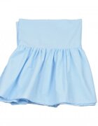 Confort Family Volanas patut 120x60 cm din bumbac bleu