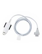 Contec Pulsoximetru portabil CMS60D1 masurare saturatie oxigen si rata pulsului baterie reincarcabila software pentru date stocate pe PC in timp real functie alarma senzor adulti