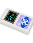 Contec Pulsoximetru profesional CMS60D model 2025 senzor adulti neonatal pediatric masoara saturatia de oxigen si rata pulsului