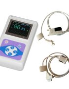 Contec Pulsoximetru profesional CMS60D model 2025 senzor adulti pediatric masoara saturatia de oxigen si rata pulsului
