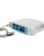 Contec Pulsoximetru profesional CMS70A senzor adulti masoara saturatia de oxigen si rata pulsului functie alarma si ceas soft PC