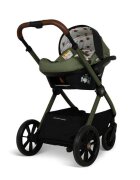 COSATTO Carucior pentru copii Giggle 4 Hoglet 3 in 1 cu sezut reversibil sasiu din aluminiu suspensie bara detasabila maner telescopic greutate admisa 25 kg