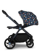 COSATTO Carucior pentru copii Giggle 4 Spot On 3 in 1 cu sezut reversibil sasiu din aluminiu suspensie bara detasabila maner telescopic greutate admisa 25 kg