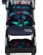 COSATTO Carucior pentru copii Woosh 3 D is for Dino BB cu suspensii cadru din aluminiu sistem troller suport pahar greutate admisa 25 kg
