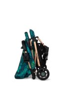 COSATTO Carucior pentru copii Woosh 4 Midnight Jungle 0-25 kg Sistem Troller Material Ecologic Suport pahar Husa de ploaie