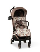 COSATTO Carucior pentru copii Woosh City Tiger Tale cadru din aluminiu suspensii suport reglabil pentru picioare compatibil avion accesorii incluse