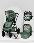 COSATTO Carucior pentru copii WOW 3 Meadow + scaun auto Acorn 2