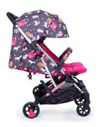 COSATTO Carucior pentru gemeni Woosh Double Unicorn Land 0-22 kg cu husa de ploaie